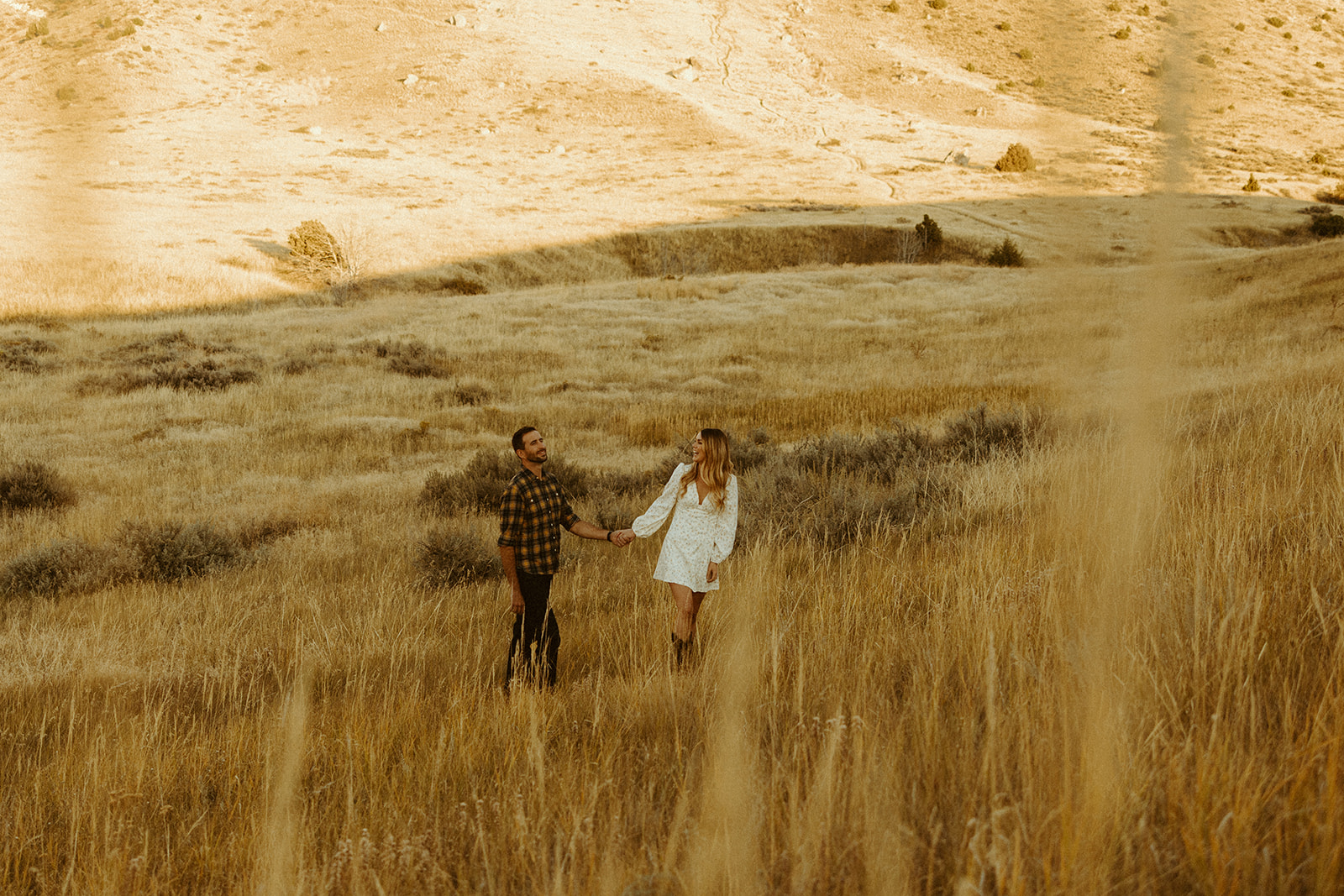 Effortless And Intentional Montana Engagement Photos