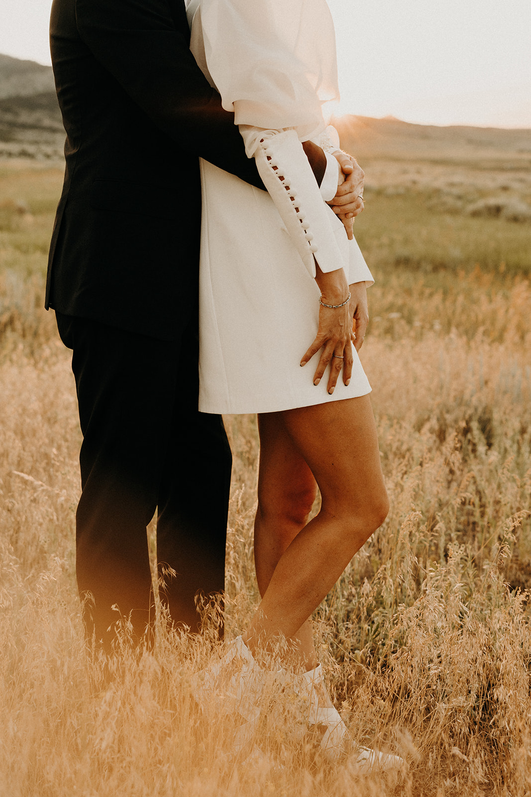 Non-Traditional Intimate Chic Rustic Wedding Day In Bozeman, Montana