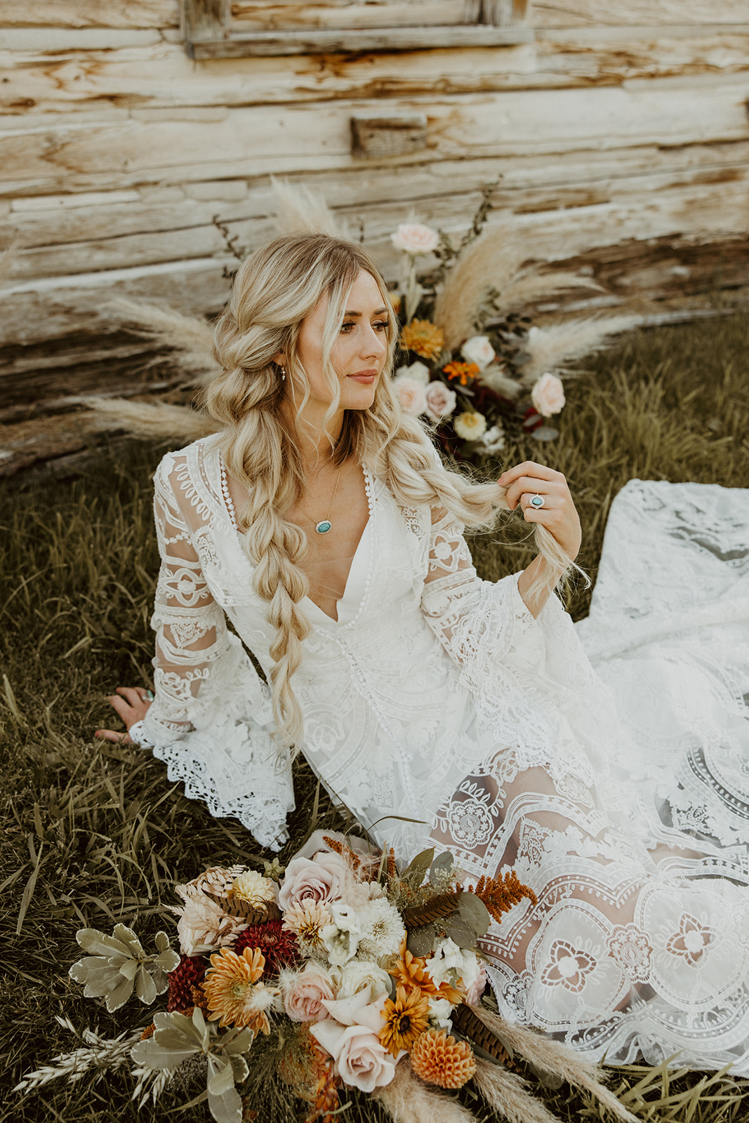 Boho Western Wedding Inspiration | Montana Wedding Photographer ...